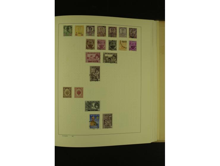 1860/1980 (ca.), ungebrauchte und gestempelte Sammlung inkl. Australien von Aden bis Vietnam mit vielen alten Marken und kpl.