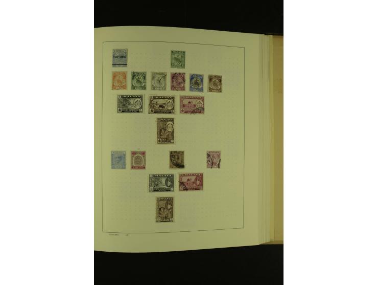 1860/1980 (ca.), ungebrauchte und gestempelte Sammlung inkl. Australien von Aden bis Vietnam mit vielen alten Marken und kpl.