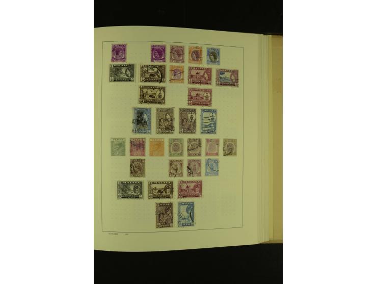 1860/1980 (ca.), ungebrauchte und gestempelte Sammlung inkl. Australien von Aden bis Vietnam mit vielen alten Marken und kpl.