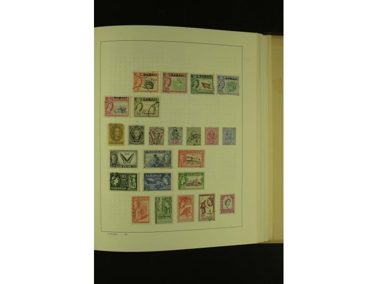 1860/1980 (ca.), ungebrauchte und gestempelte Sammlung inkl. Australien von Aden bis Vietnam mit vielen alten Marken und kpl.