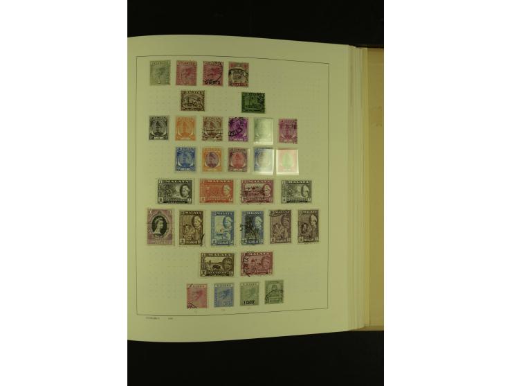 1860/1980 (ca.), ungebrauchte und gestempelte Sammlung inkl. Australien von Aden bis Vietnam mit vielen alten Marken und kpl.