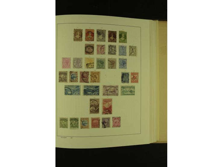 1860/1980 (ca.), ungebrauchte und gestempelte Sammlung inkl. Australien von Aden bis Vietnam mit vielen alten Marken und kpl.