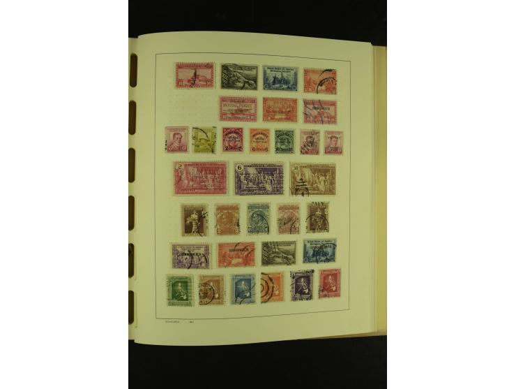 1860/1980 (ca.), ungebrauchte und gestempelte Sammlung inkl. Australien von Aden bis Vietnam mit vielen alten Marken und kpl.