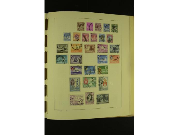 1860/1980 (ca.), ungebrauchte und gestempelte Sammlung inkl. Australien von Aden bis Vietnam mit vielen alten Marken und kpl.