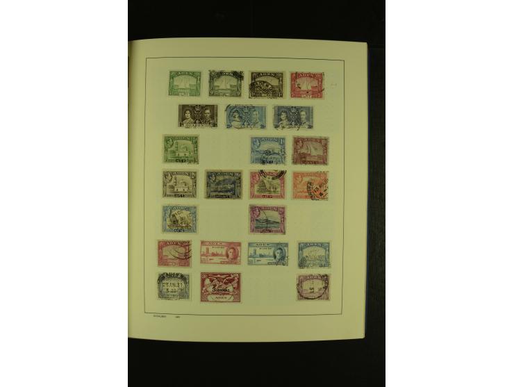 1860/1980 (ca.), ungebrauchte und gestempelte Sammlung inkl. Australien von Aden bis Vietnam mit vielen alten Marken und kpl.
