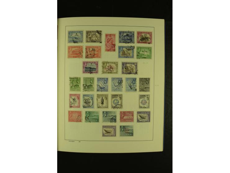 1860/1980 (ca.), ungebrauchte und gestempelte Sammlung inkl. Australien von Aden bis Vietnam mit vielen alten Marken und kpl.