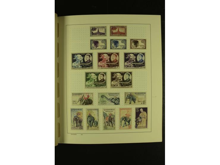 1860/1980 (ca.), ungebrauchte und gestempelte Sammlung inkl. Australien von Aden bis Vietnam mit vielen alten Marken und kpl.
