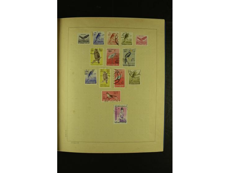 1860/1980 (ca.), ungebrauchte und gestempelte Sammlung inkl. Australien von Aden bis Vietnam mit vielen alten Marken und kpl.