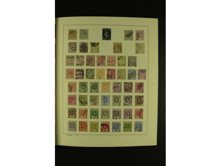 1860/1980 (ca.), ungebrauchte und gestempelte Sammlung inkl. Australien von Aden bis Vietnam mit vielen alten Marken und kpl.