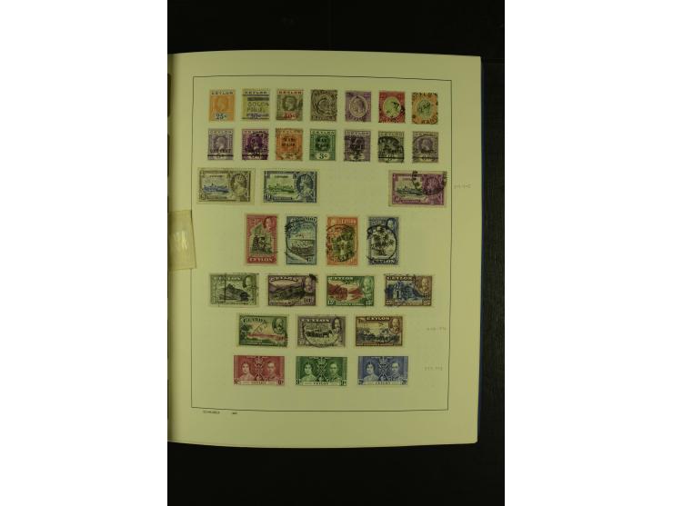 1860/1980 (ca.), ungebrauchte und gestempelte Sammlung inkl. Australien von Aden bis Vietnam mit vielen alten Marken und kpl.