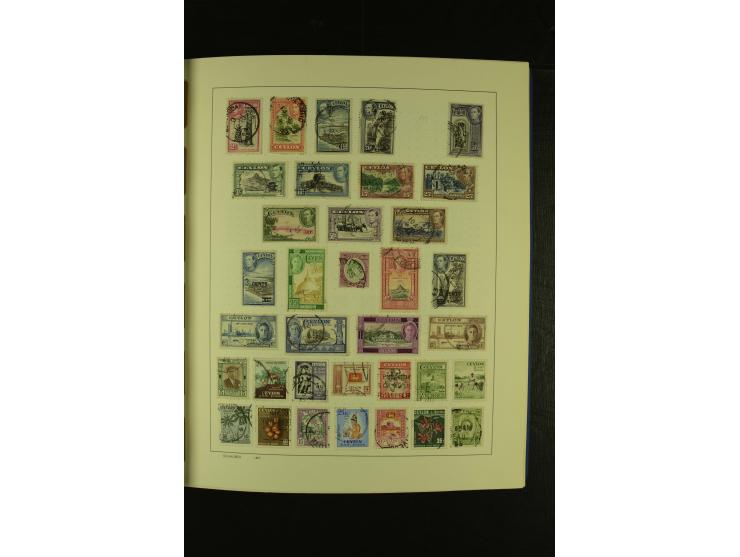 1860/1980 (ca.), ungebrauchte und gestempelte Sammlung inkl. Australien von Aden bis Vietnam mit vielen alten Marken und kpl.