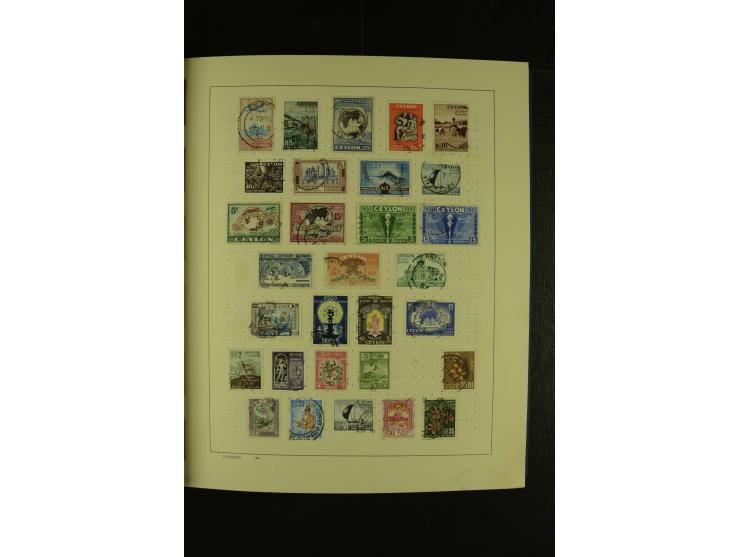 1860/1980 (ca.), ungebrauchte und gestempelte Sammlung inkl. Australien von Aden bis Vietnam mit vielen alten Marken und kpl.