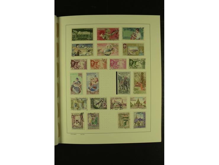 1860/1980 (ca.), ungebrauchte und gestempelte Sammlung inkl. Australien von Aden bis Vietnam mit vielen alten Marken und kpl.