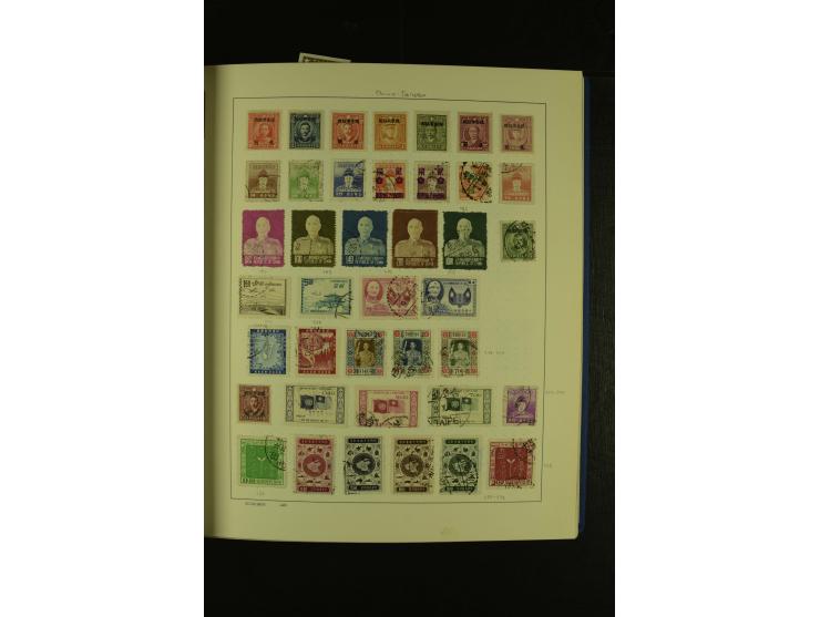 1860/1980 (ca.), ungebrauchte und gestempelte Sammlung inkl. Australien von Aden bis Vietnam mit vielen alten Marken und kpl.