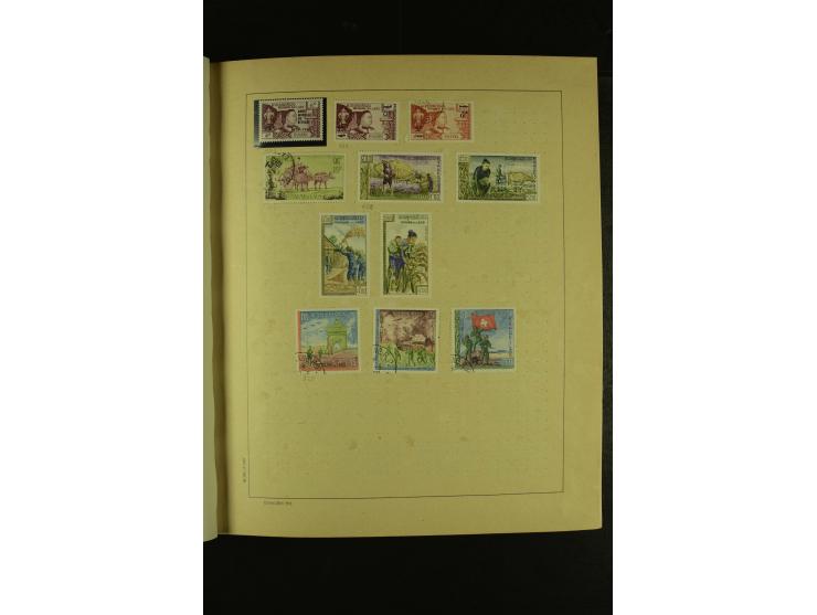 1860/1980 (ca.), ungebrauchte und gestempelte Sammlung inkl. Australien von Aden bis Vietnam mit vielen alten Marken und kpl.