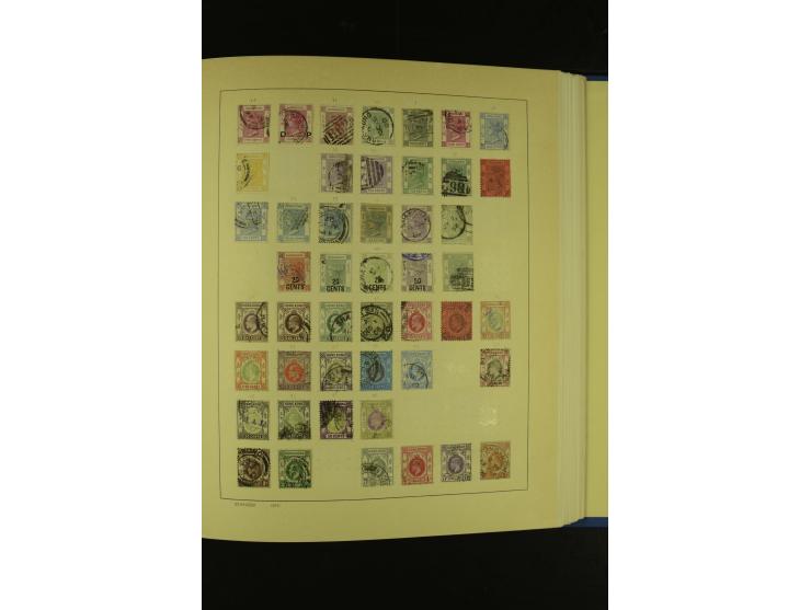 1860/1980 (ca.), ungebrauchte und gestempelte Sammlung inkl. Australien von Aden bis Vietnam mit vielen alten Marken und kpl.