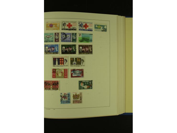 1860/1980 (ca.), ungebrauchte und gestempelte Sammlung inkl. Australien von Aden bis Vietnam mit vielen alten Marken und kpl.