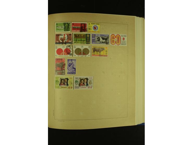 1860/1980 (ca.), ungebrauchte und gestempelte Sammlung inkl. Australien von Aden bis Vietnam mit vielen alten Marken und kpl.