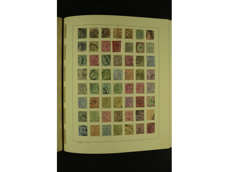 1860/1980 (ca.), ungebrauchte und gestempelte Sammlung inkl. Australien von Aden bis Vietnam mit vielen alten Marken und kpl.