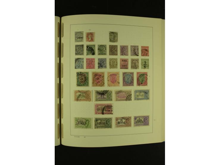 1860/1980 (ca.), ungebrauchte und gestempelte Sammlung inkl. Australien von Aden bis Vietnam mit vielen alten Marken und kpl.