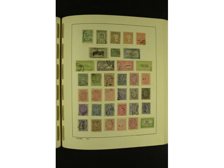 1860/1980 (ca.), ungebrauchte und gestempelte Sammlung inkl. Australien von Aden bis Vietnam mit vielen alten Marken und kpl.