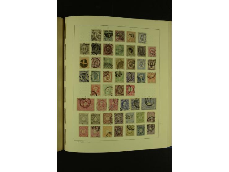 1860/1980 (ca.), ungebrauchte und gestempelte Sammlung inkl. Australien von Aden bis Vietnam mit vielen alten Marken und kpl.