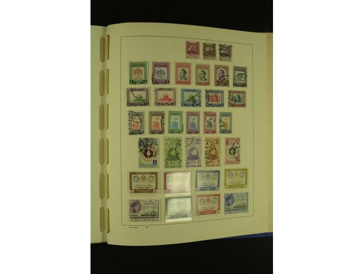 1860/1980 (ca.), ungebrauchte und gestempelte Sammlung inkl. Australien von Aden bis Vietnam mit vielen alten Marken und kpl.