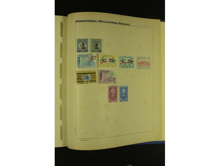 1860/1980 (ca.), ungebrauchte und gestempelte Sammlung inkl. Australien von Aden bis Vietnam mit vielen alten Marken und kpl.