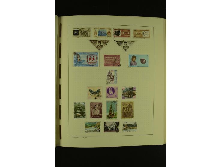 1860/1980 (ca.), ungebrauchte und gestempelte Sammlung inkl. Australien von Aden bis Vietnam mit vielen alten Marken und kpl.