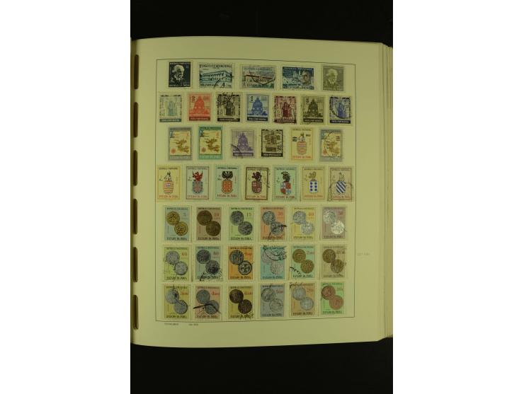 1860/1980 (ca.), ungebrauchte und gestempelte Sammlung inkl. Australien von Aden bis Vietnam mit vielen alten Marken und kpl.