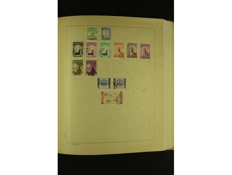 1860/1980 (ca.), ungebrauchte und gestempelte Sammlung inkl. Australien von Aden bis Vietnam mit vielen alten Marken und kpl.