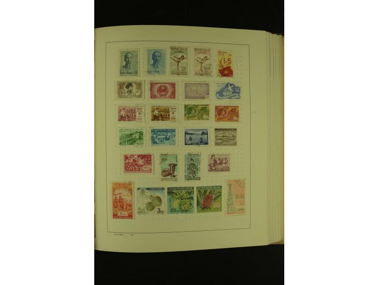 1860/1980 (ca.), ungebrauchte und gestempelte Sammlung inkl. Australien von Aden bis Vietnam mit vielen alten Marken und kpl.