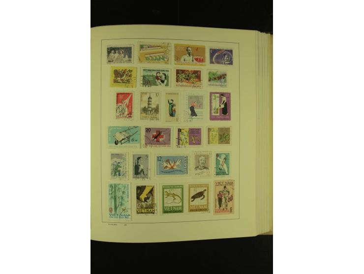 1860/1980 (ca.), ungebrauchte und gestempelte Sammlung inkl. Australien von Aden bis Vietnam mit vielen alten Marken und kpl.