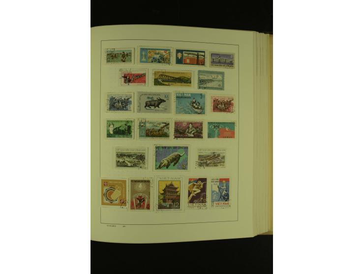 1860/1980 (ca.), ungebrauchte und gestempelte Sammlung inkl. Australien von Aden bis Vietnam mit vielen alten Marken und kpl.