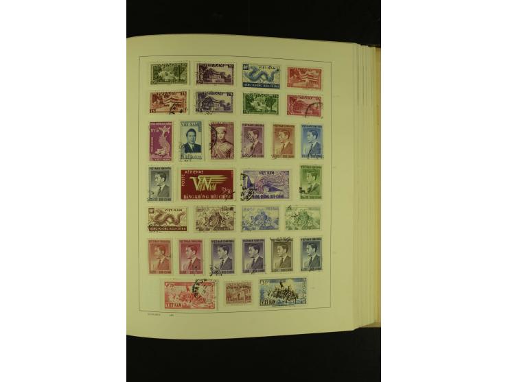 1860/1980 (ca.), ungebrauchte und gestempelte Sammlung inkl. Australien von Aden bis Vietnam mit vielen alten Marken und kpl.