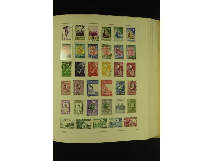 1860/1980 (ca.), ungebrauchte und gestempelte Sammlung inkl. Australien von Aden bis Vietnam mit vielen alten Marken und kpl.