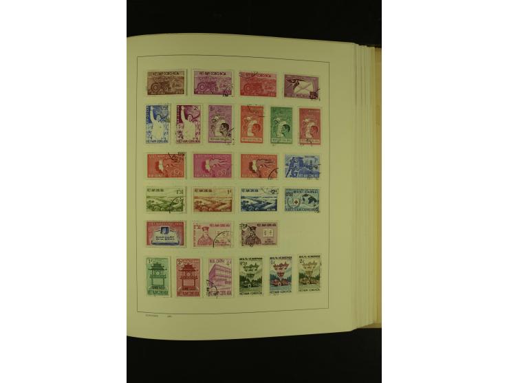 1860/1980 (ca.), ungebrauchte und gestempelte Sammlung inkl. Australien von Aden bis Vietnam mit vielen alten Marken und kpl.