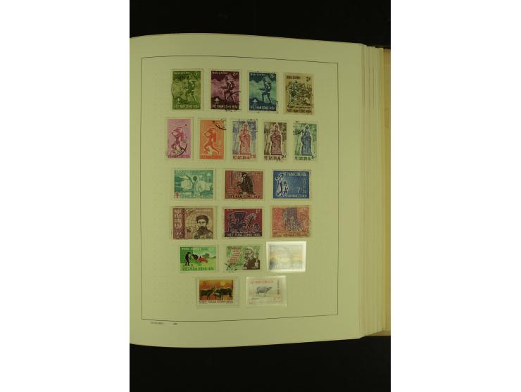 1860/1980 (ca.), ungebrauchte und gestempelte Sammlung inkl. Australien von Aden bis Vietnam mit vielen alten Marken und kpl.