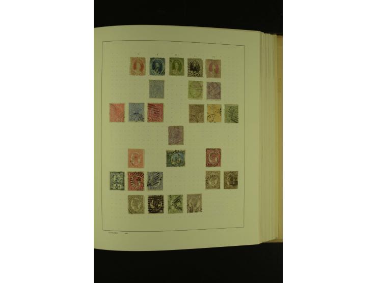 1860/1980 (ca.), ungebrauchte und gestempelte Sammlung inkl. Australien von Aden bis Vietnam mit vielen alten Marken und kpl.