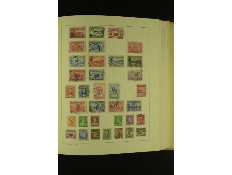 1860/1980 (ca.), ungebrauchte und gestempelte Sammlung inkl. Australien von Aden bis Vietnam mit vielen alten Marken und kpl.