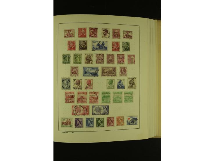 1860/1980 (ca.), ungebrauchte und gestempelte Sammlung inkl. Australien von Aden bis Vietnam mit vielen alten Marken und kpl.
