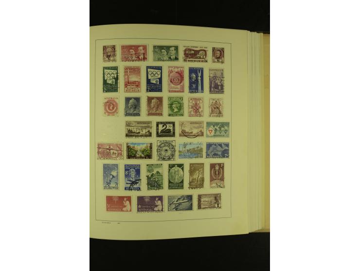 1860/1980 (ca.), ungebrauchte und gestempelte Sammlung inkl. Australien von Aden bis Vietnam mit vielen alten Marken und kpl.