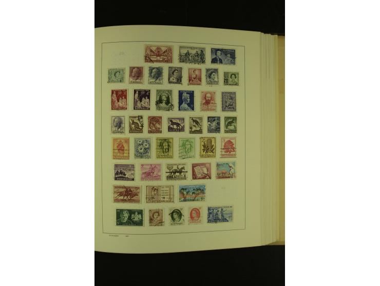 1860/1980 (ca.), ungebrauchte und gestempelte Sammlung inkl. Australien von Aden bis Vietnam mit vielen alten Marken und kpl.
