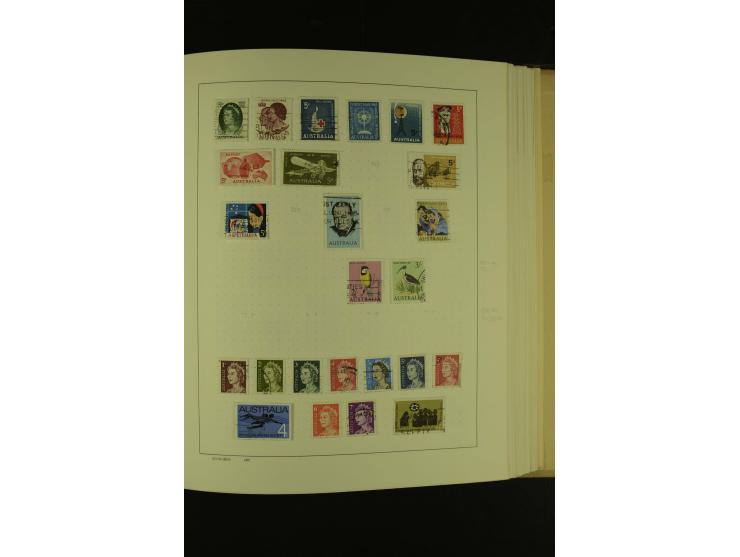 1860/1980 (ca.), ungebrauchte und gestempelte Sammlung inkl. Australien von Aden bis Vietnam mit vielen alten Marken und kpl.