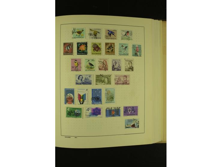 1860/1980 (ca.), ungebrauchte und gestempelte Sammlung inkl. Australien von Aden bis Vietnam mit vielen alten Marken und kpl.