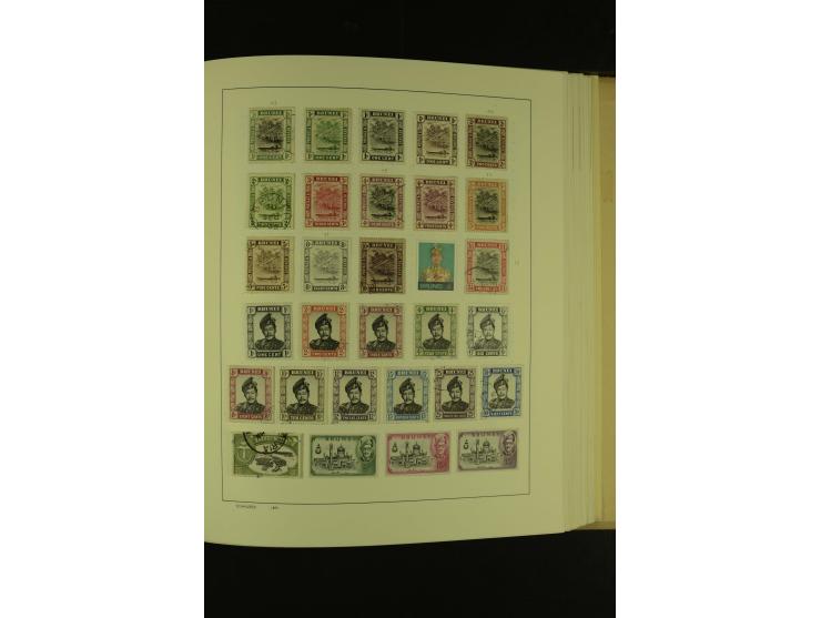 1860/1980 (ca.), ungebrauchte und gestempelte Sammlung inkl. Australien von Aden bis Vietnam mit vielen alten Marken und kpl.