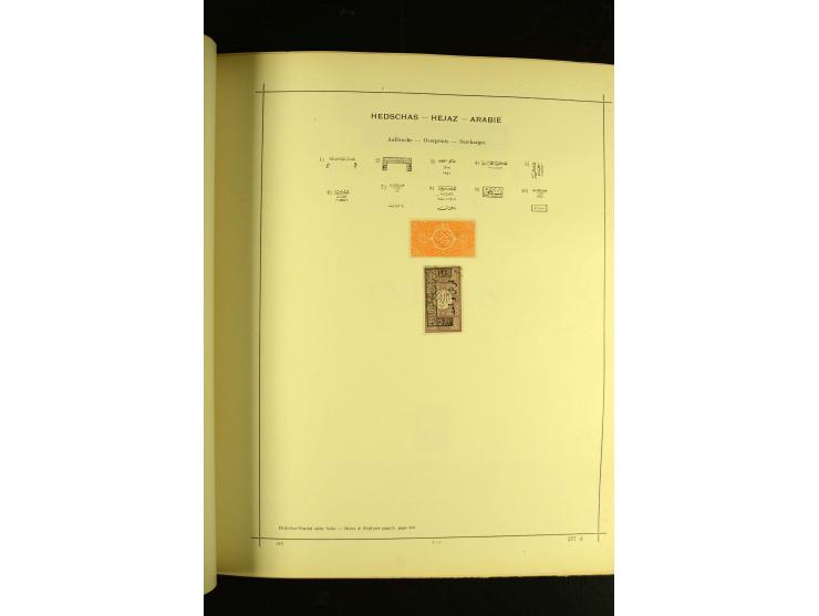 1875/1972 (ca.), ungebrauchte und gestempelte Sammlung mit besseren Ausgaben in 2 Schaubek-Alben