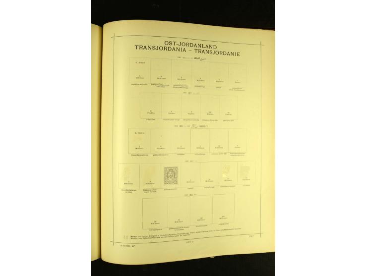 1875/1972 (ca.), ungebrauchte und gestempelte Sammlung mit besseren Ausgaben in 2 Schaubek-Alben