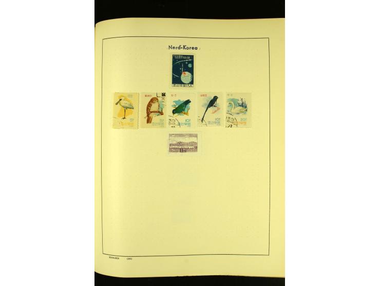 1875/1972 (ca.), ungebrauchte und gestempelte Sammlung mit besseren Ausgaben in 2 Schaubek-Alben