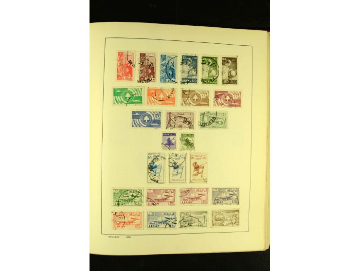 1875/1972 (ca.), ungebrauchte und gestempelte Sammlung mit besseren Ausgaben in 2 Schaubek-Alben